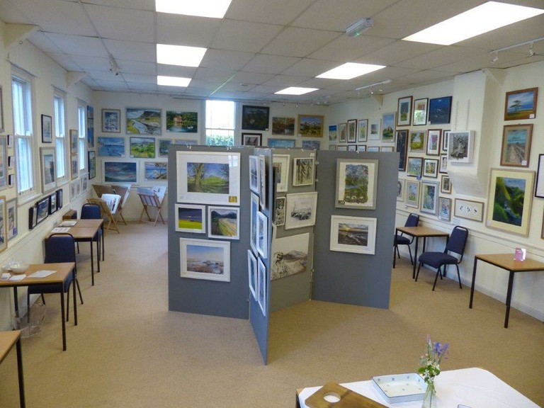 Village Hall interior Spring 22